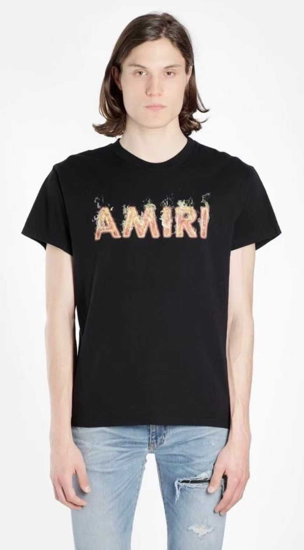 Amiri AMIRI flame LOGO classic short sleeves - image 8