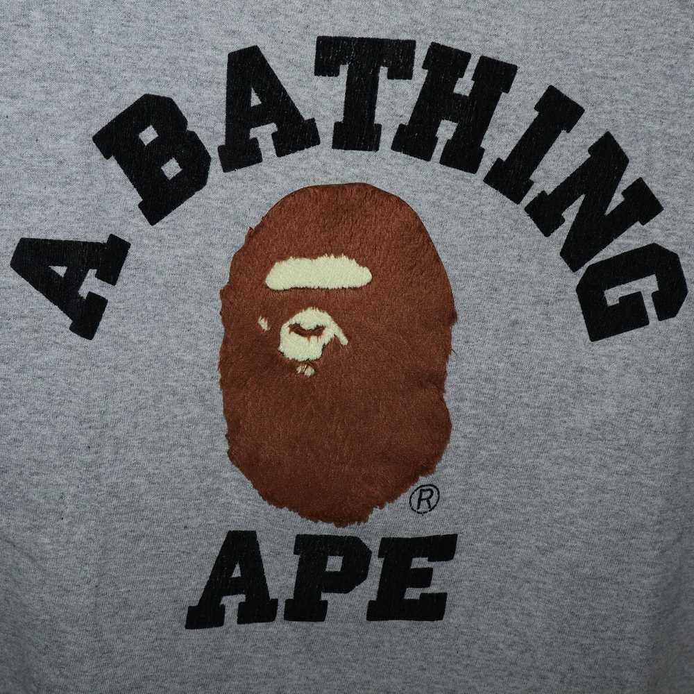 Bape Bape Furry Ape Head Logo Tee - image 2