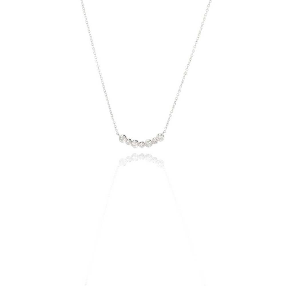 Tiffany & Co. 14K White Gold My Story Diamond Sma… - image 1