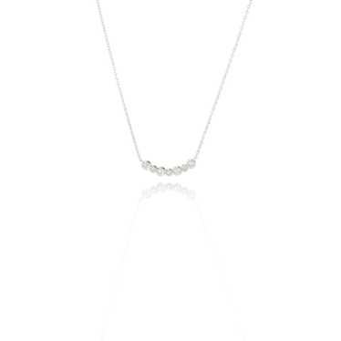 Tiffany & Co. 14K White Gold My Story Diamond Sma… - image 1