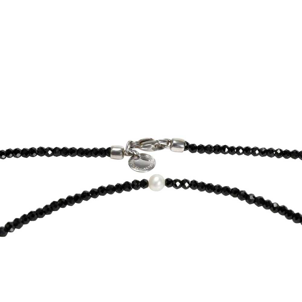 Tiffany & Co. Tiffany Faceted Black Spinel & Fres… - image 3