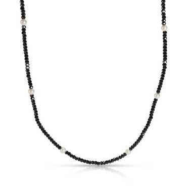 Tiffany & Co. Tiffany Faceted Black Spinel & Fres… - image 1