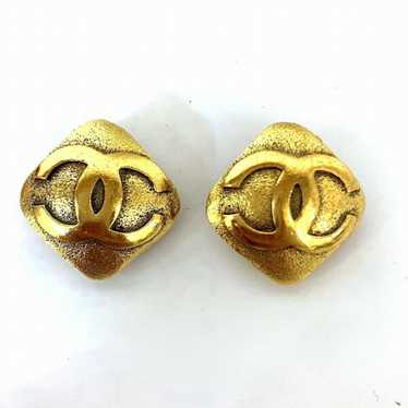 CHANEL 2887 Cocomark Brand Accessories Earrings L… - image 1