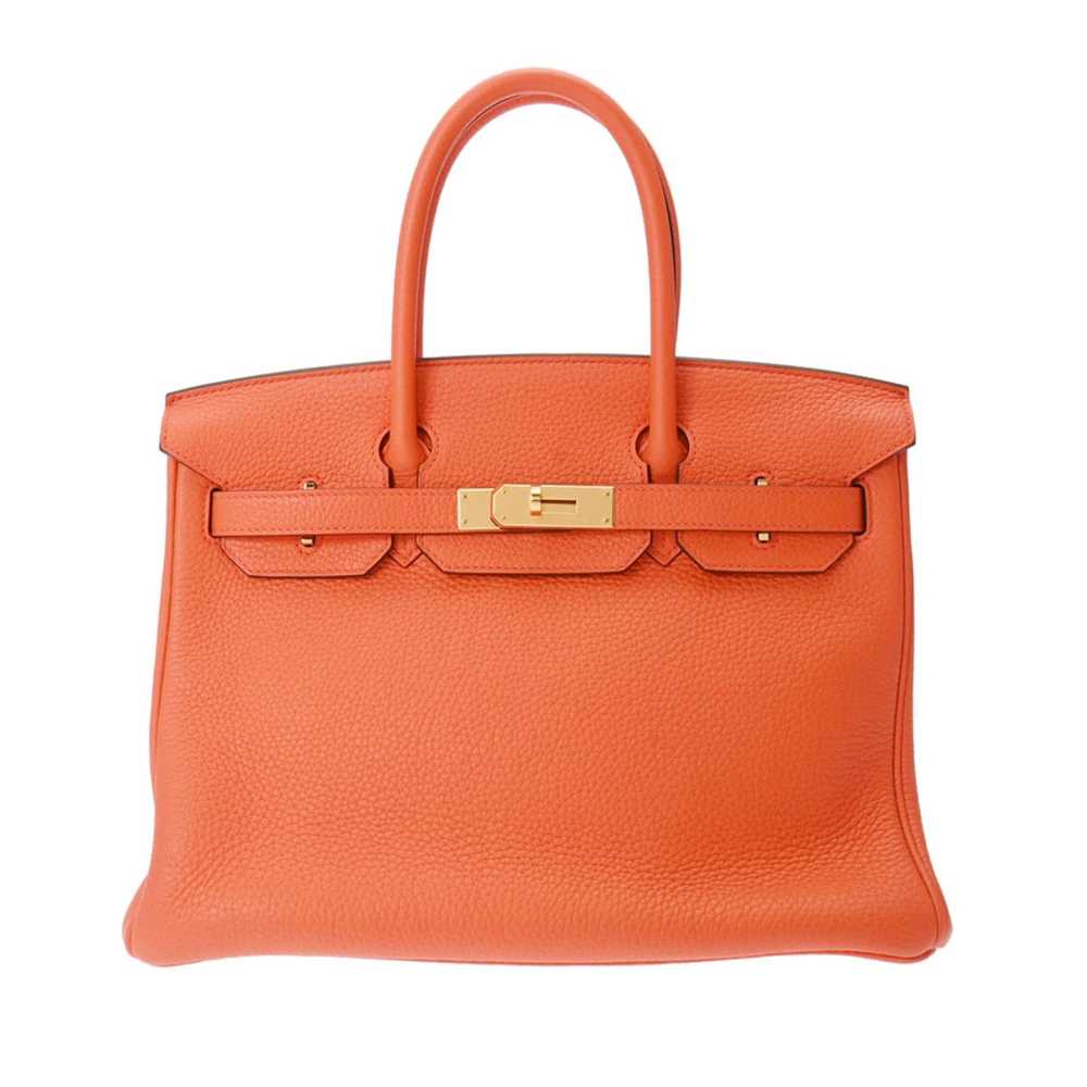 HERMES Birkin 30 Orange Poppy T-engraved [circa 2… - image 1