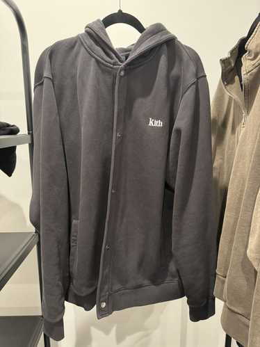 Kith Kith Snap Button Black Hoodie