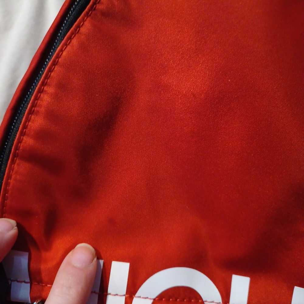 Michael Kors Flame Red Nylon Backpack - image 11