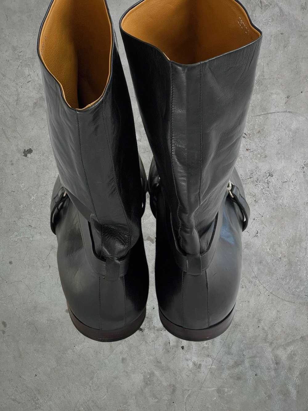 Gucci Gucci Leather Buckle Boots - image 6