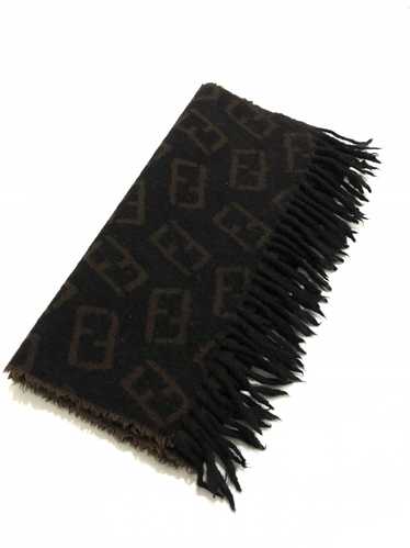 Fendi Fendi scarf muffler monograms 100% wool - image 1