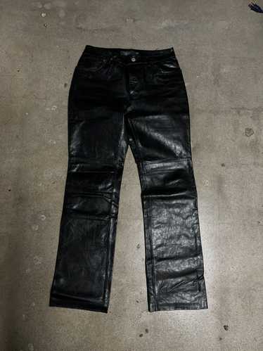 Gap × Vintage Boot Cut Leather Pants