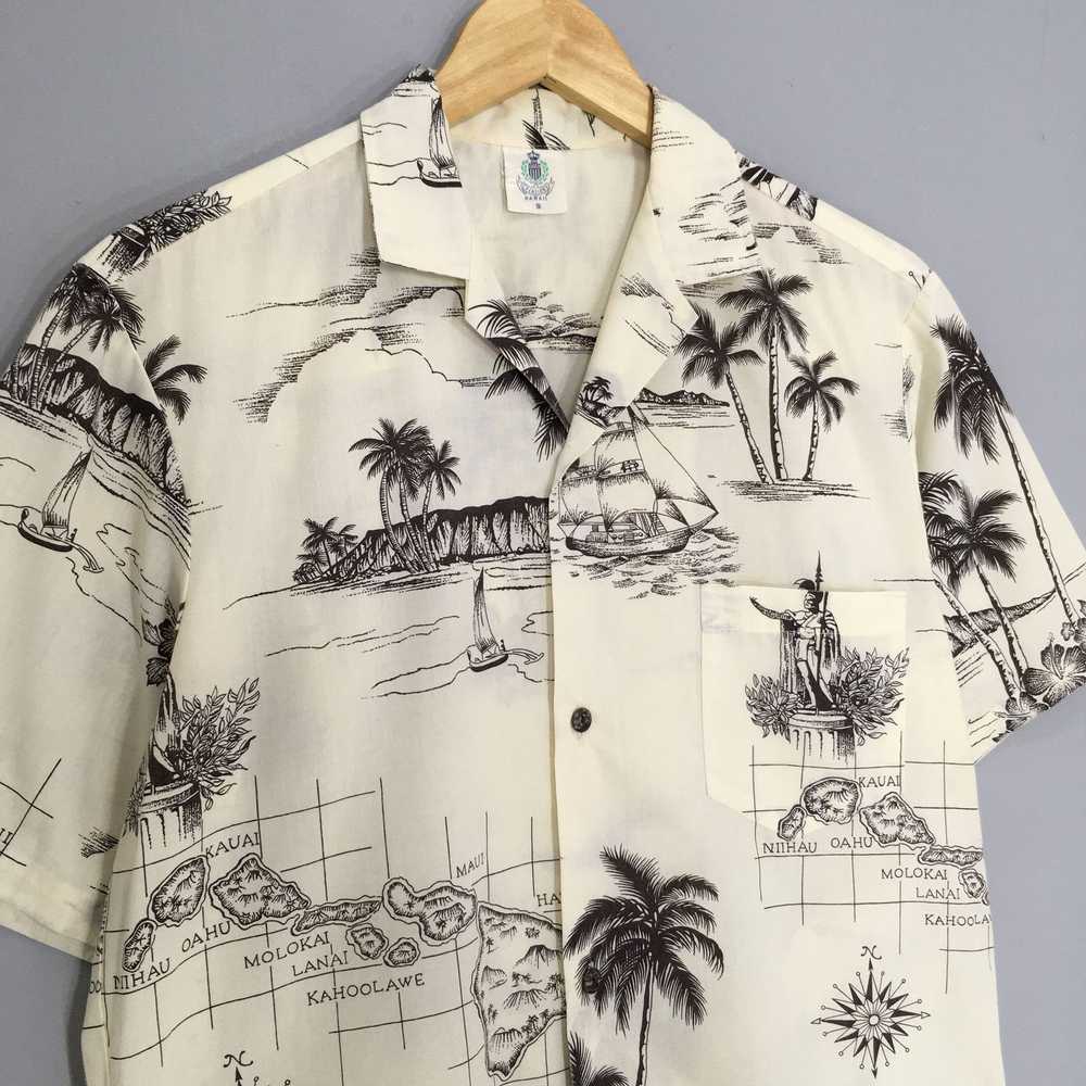 Hawaiian Shirt × Surf Style × Vintage Vintage Roy… - image 3