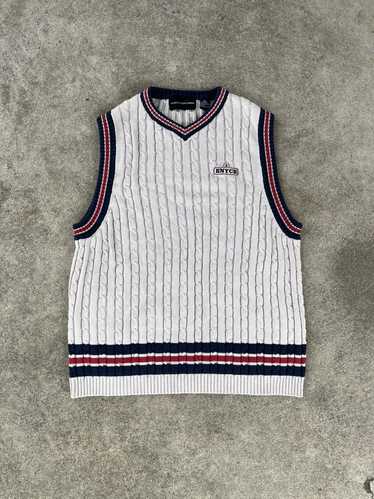 Enyce × Streetwear × Vintage VTG Enyce Sweater Ves