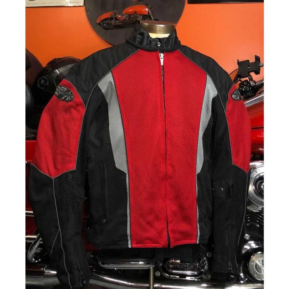 Joe Rocket Motorcycle Riding Jacket Large Men Wit… - image 1