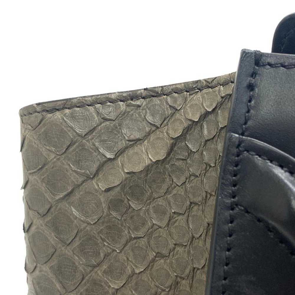 Celine CELINE Luggage Nano Shopper Handbag Black … - image 7