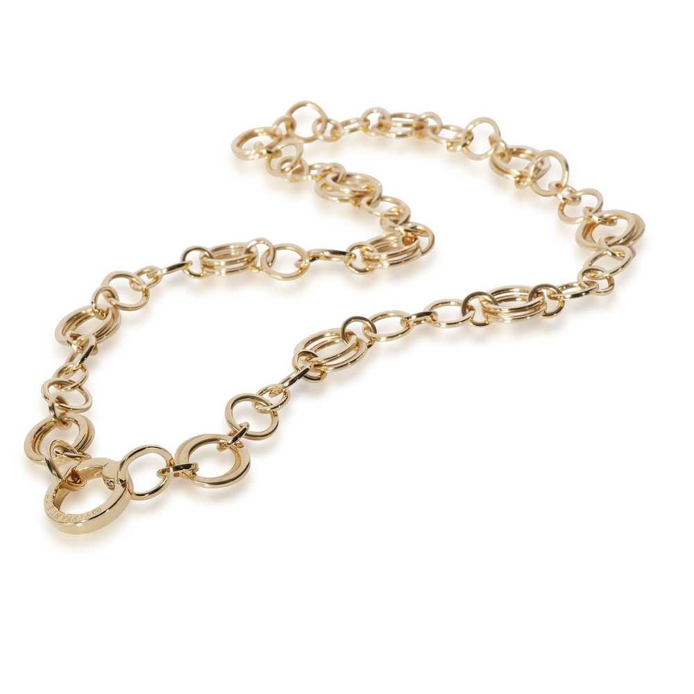 Tiffany & Co. Tiffany & Co. Circle Link Chain Nec… - image 2