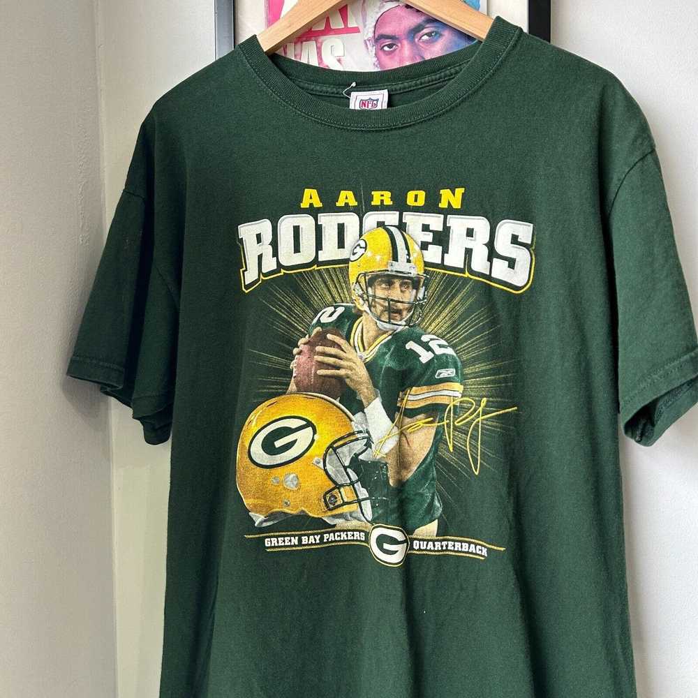 NFL VINTAGE Green Bay Packers Aaron Rodgers Quate… - image 2