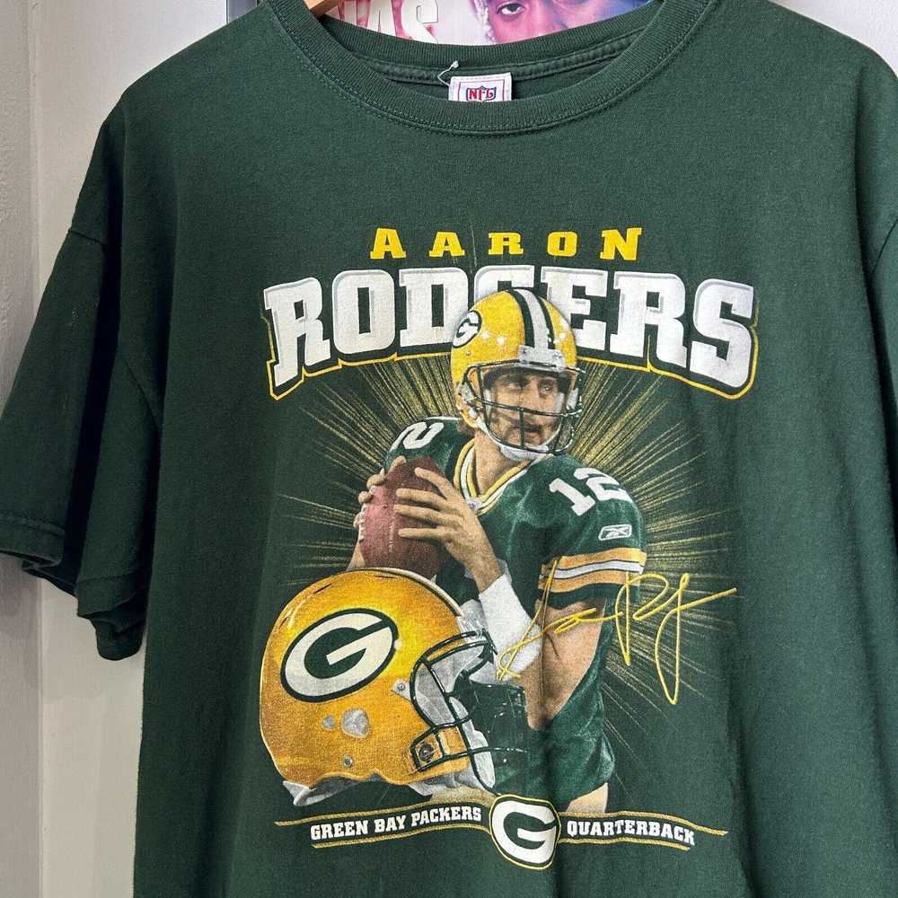 NFL VINTAGE Green Bay Packers Aaron Rodgers Quate… - image 3