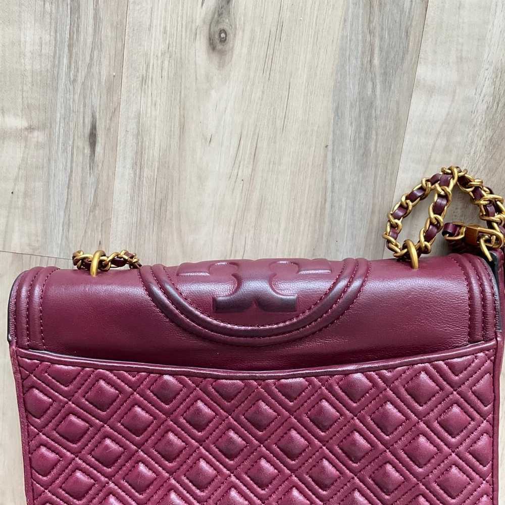 Tory Burch Fleming Leather Quilted Bag - image 6