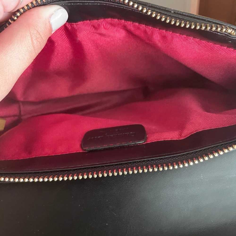 Christian Dior Black Saddle Handbag Leather Shoul… - image 8