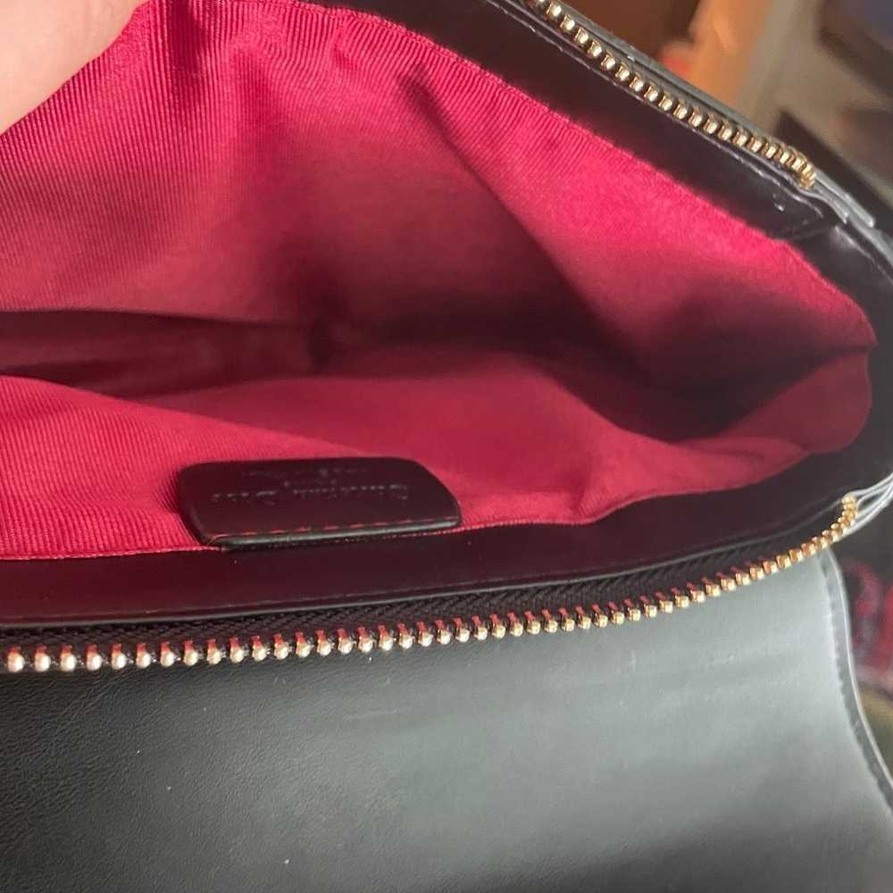 Christian Dior Black Saddle Handbag Leather Shoul… - image 9