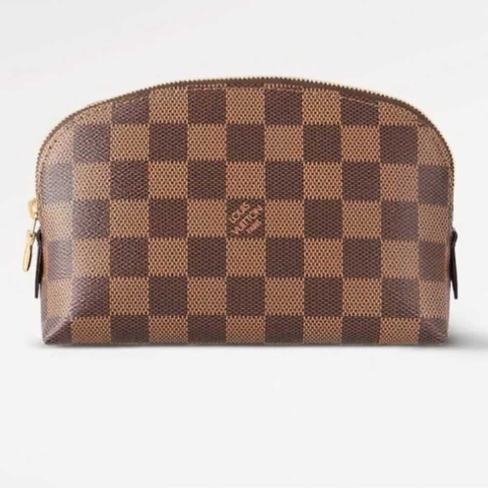 Louis Vuitton Cosmetic Pouch in Damier Ebene Print - image 2