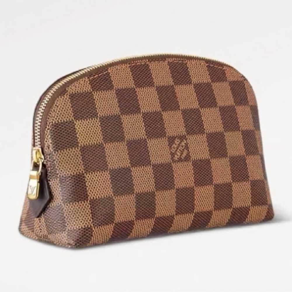 Louis Vuitton Cosmetic Pouch in Damier Ebene Print - image 3