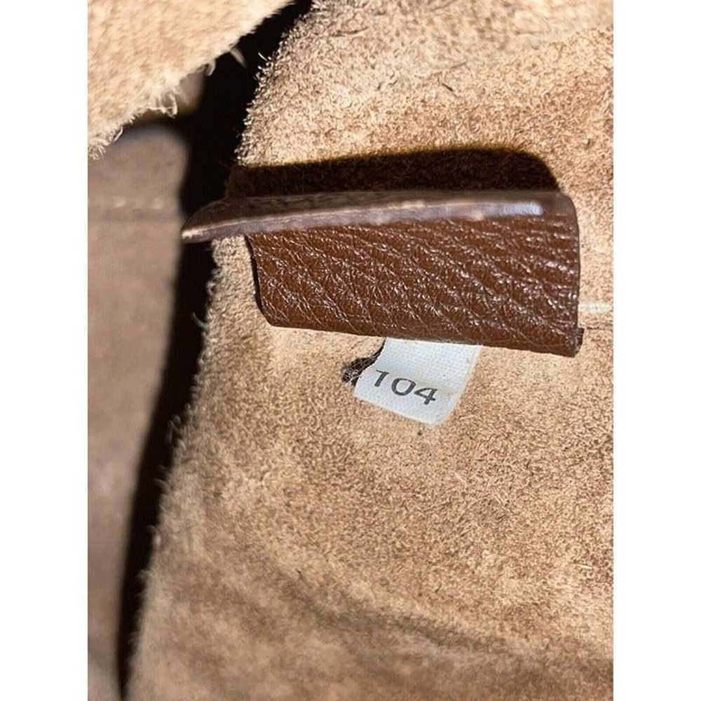 Prada Medium Brown Leather Vitello Daino Shoulder… - image 6