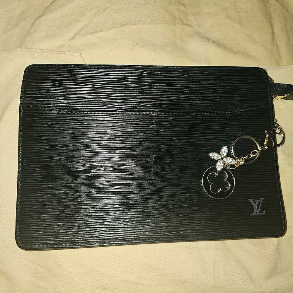 Louis Vuitton Black Epi, Leather Crossbody Bag - image 1