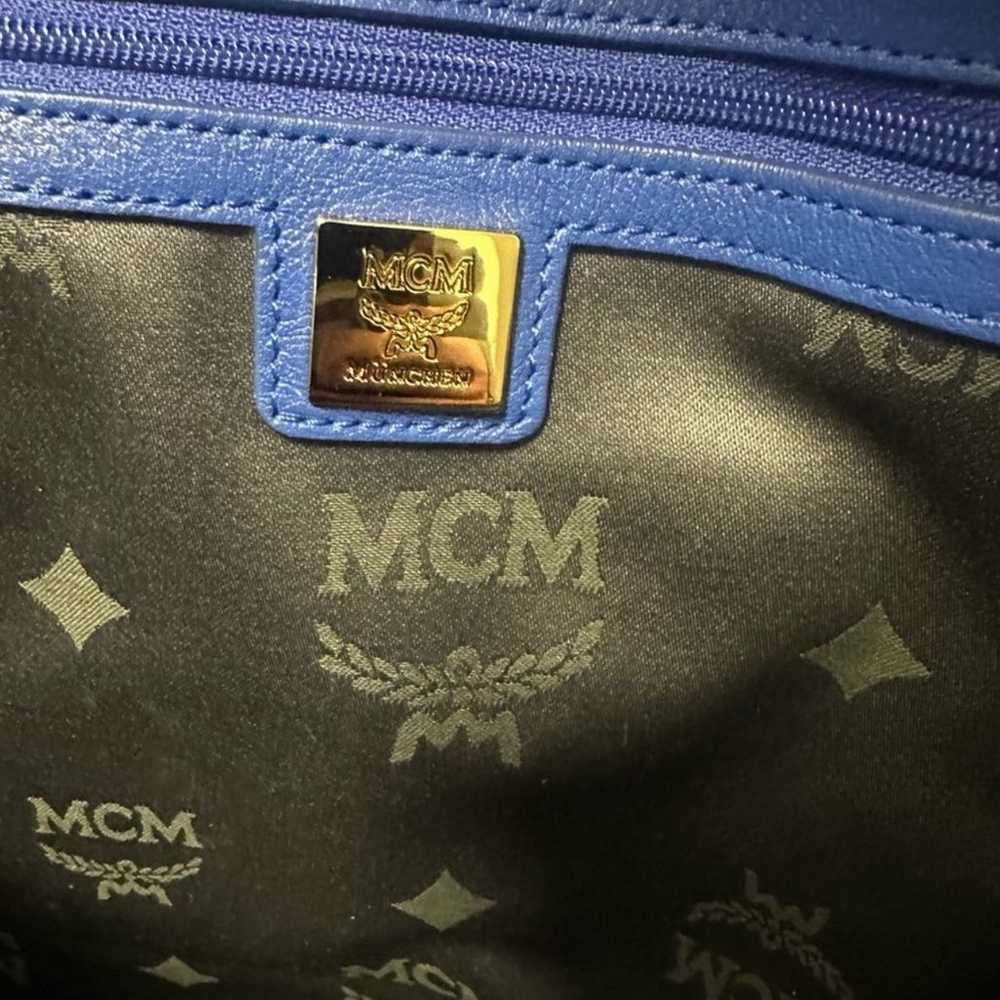 MCM Visetos Studded Stark Backpack - image 7