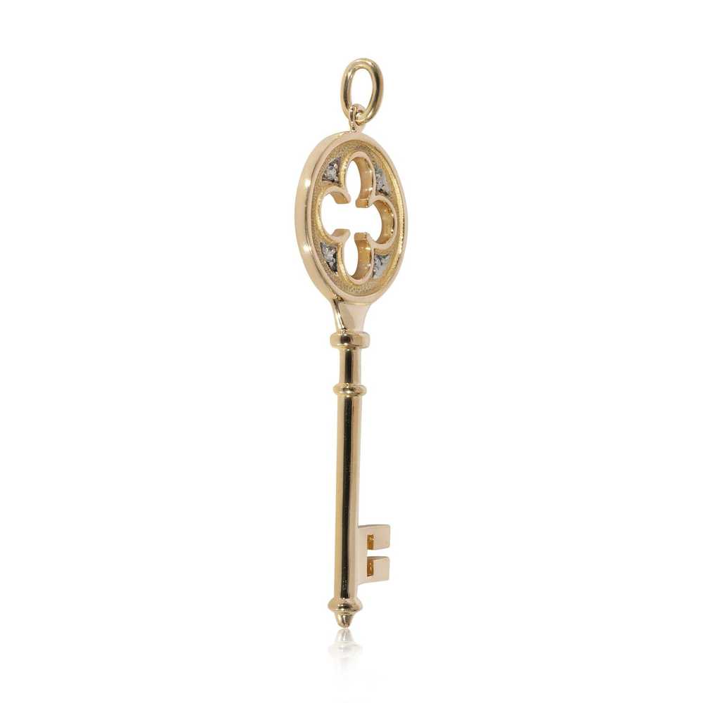 Tiffany & Co. Tiffany & Co. Clover Key Pendant in… - image 2