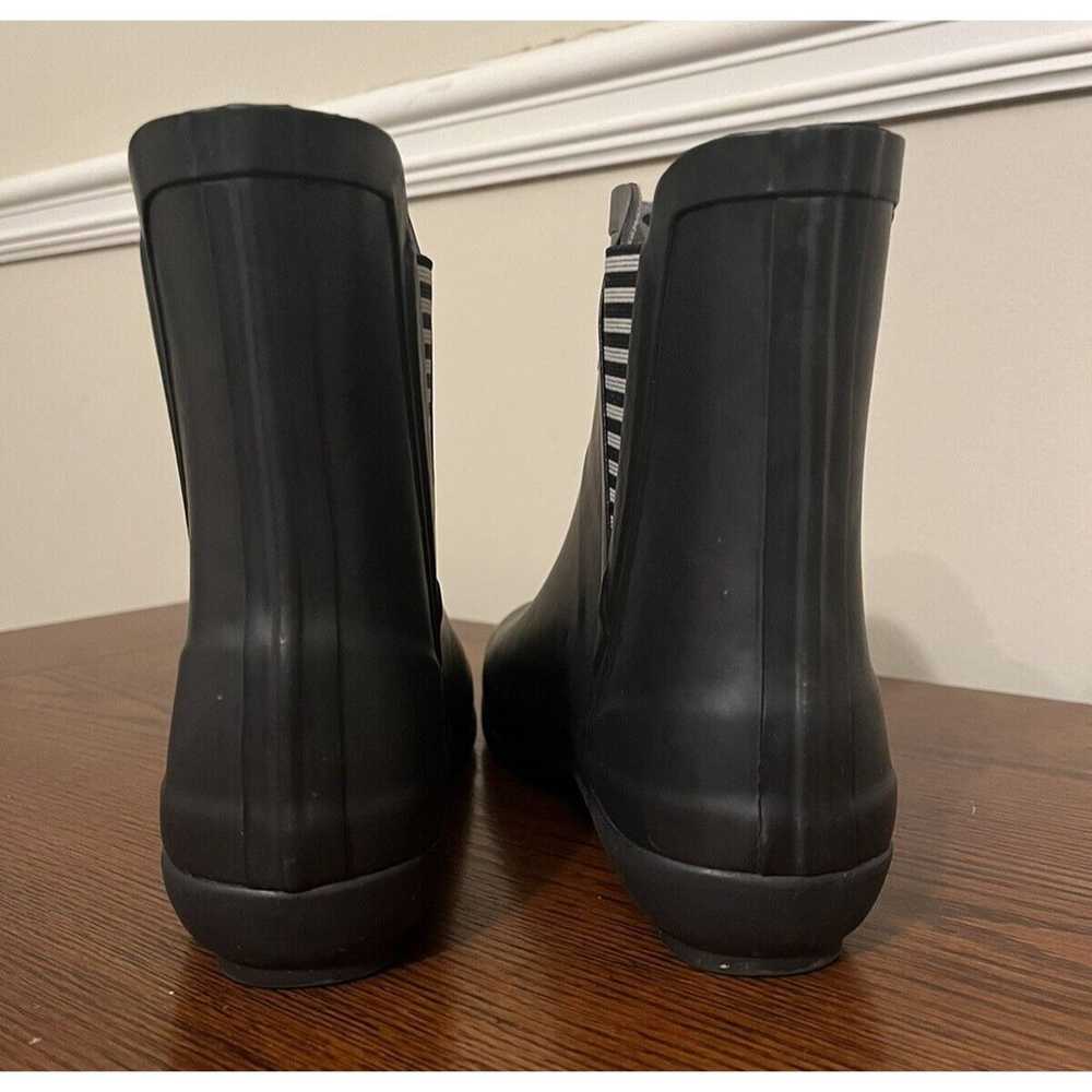 London Fog Rain Boots Women's Size 9 Black Piccad… - image 6