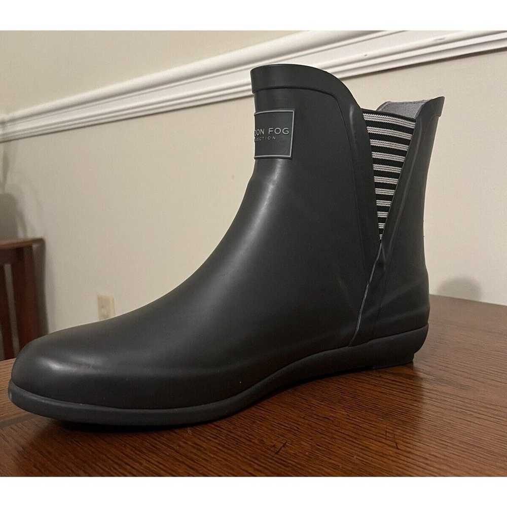 London Fog Rain Boots Women's Size 9 Black Piccad… - image 8