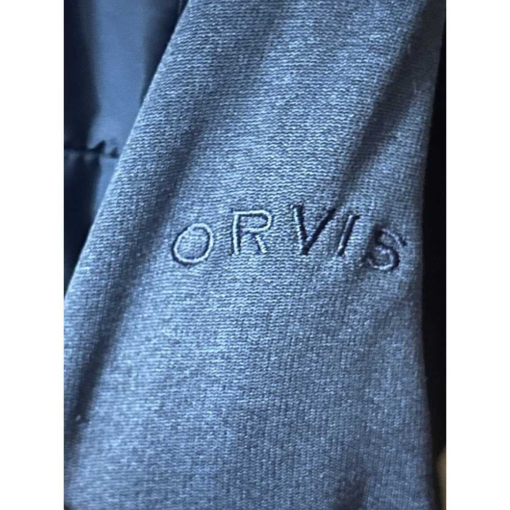 Orvis Orvis Classic Blue Long Sleeve Full Zip Qui… - image 5