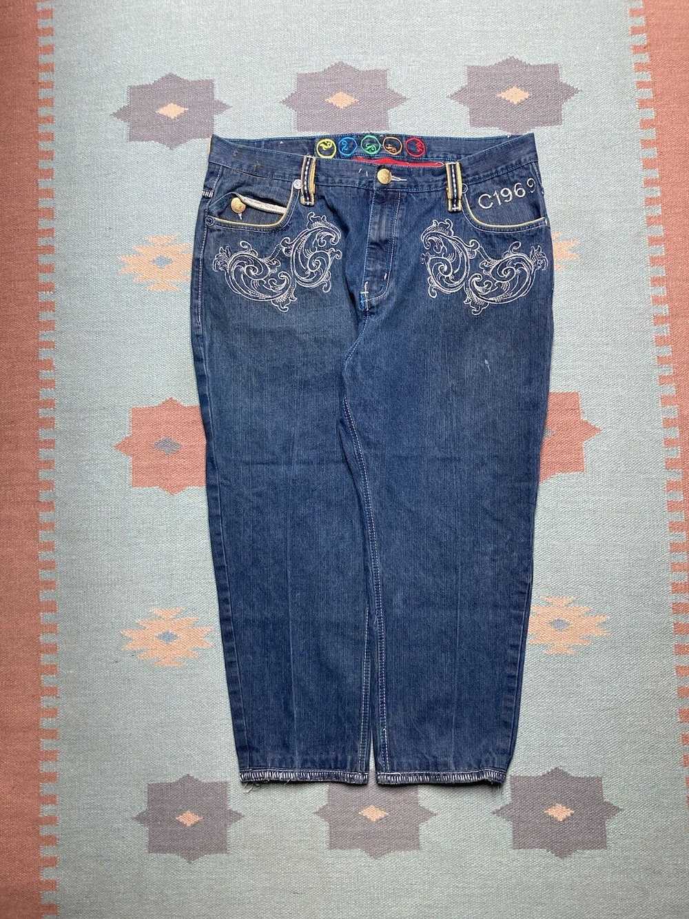 Coogi × Streetwear × Vintage y2k baggy jeans coog… - image 5