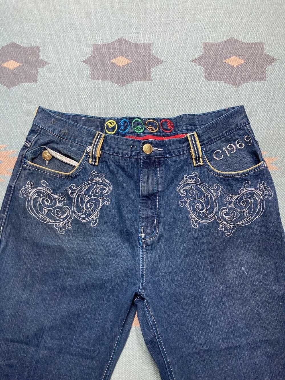 Coogi × Streetwear × Vintage y2k baggy jeans coog… - image 7