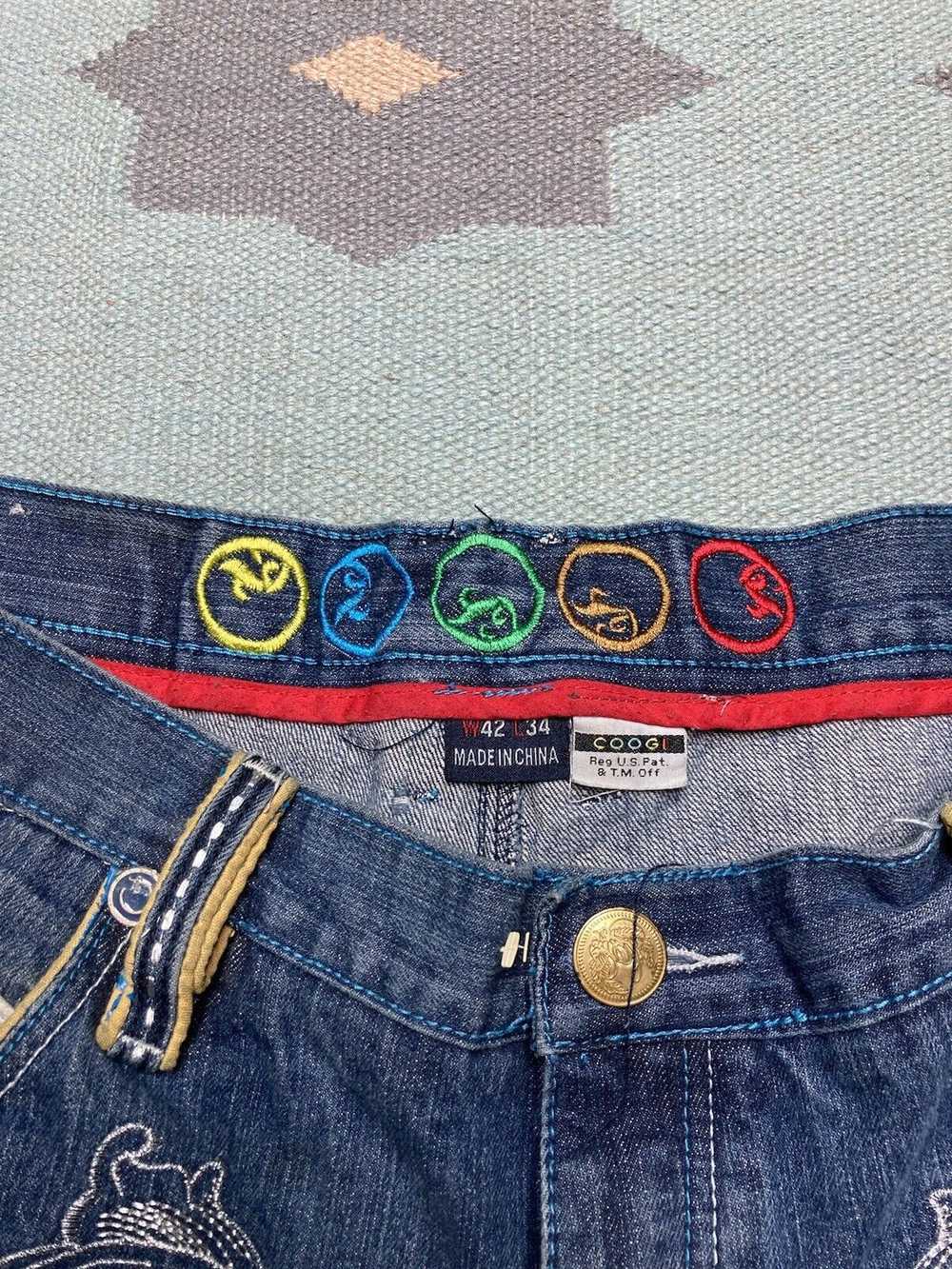 Coogi × Streetwear × Vintage y2k baggy jeans coog… - image 8