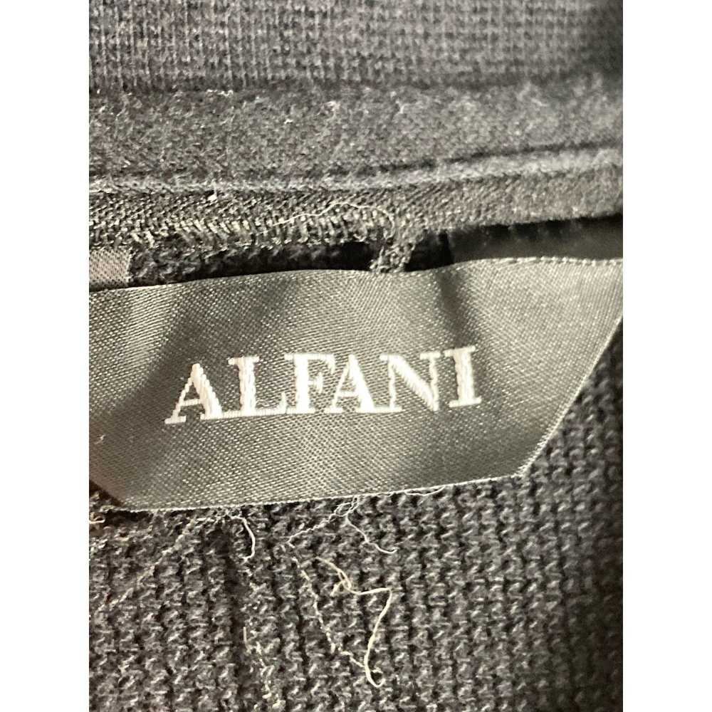 Alfani Alfani Men's S Black Gray Full Zip Cardiga… - image 3