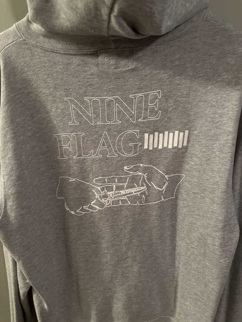 Number (N)ine Number (N)ine Nine Flag Hoodie - image 3