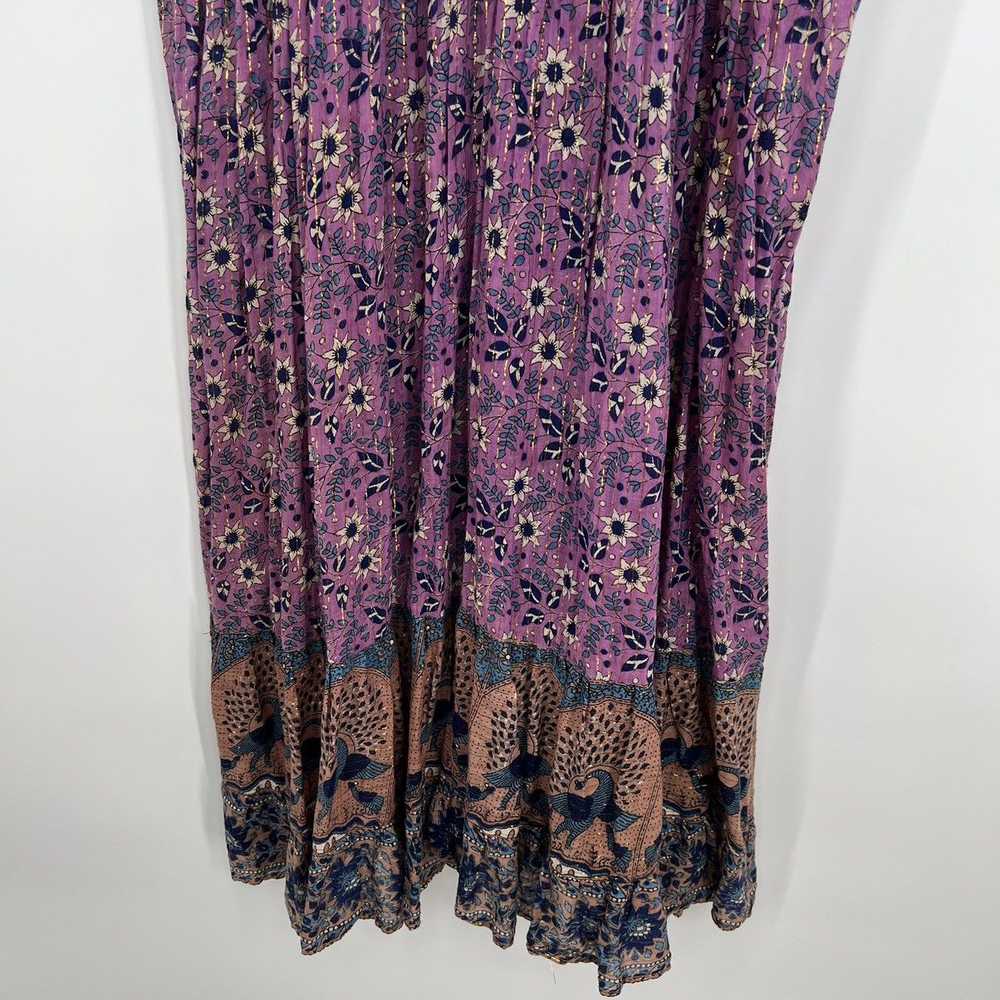 Vintage Vintage Starina 1970s Boho Hippie Purple … - image 5