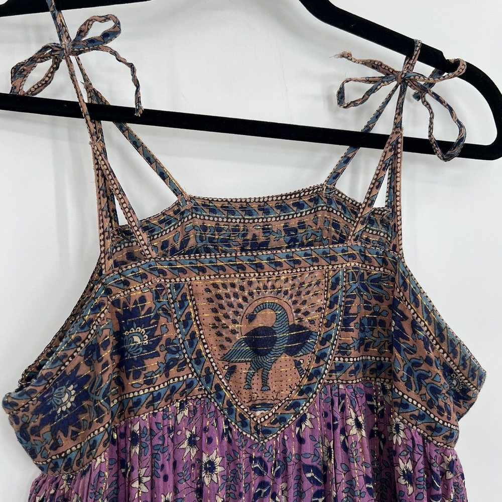 Vintage Vintage Starina 1970s Boho Hippie Purple … - image 7