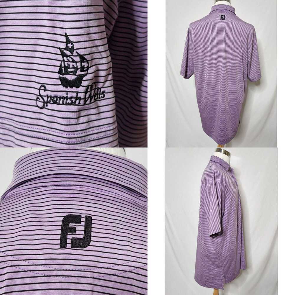 Footjoy FootJoy Mens L Golf Polo Shirt Short Slee… - image 4