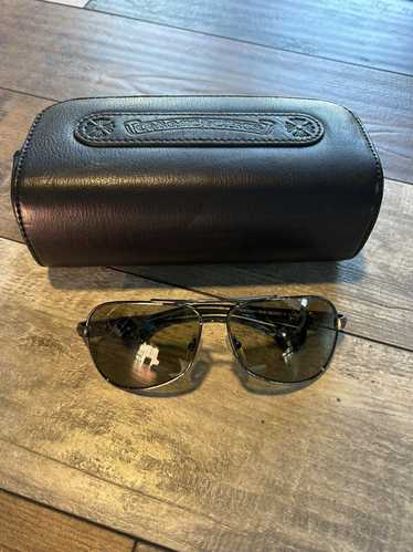 Chrome Hearts ‘The Beast I’ Green Aviator Sunglass