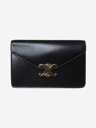 Celine Black Margo Wallet on Chain