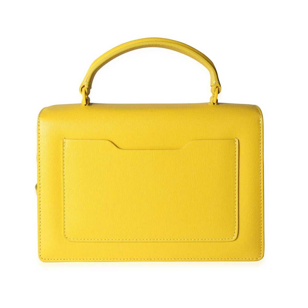 Tiffany & Co. Off-White Yellow Saffiano Leather J… - image 3