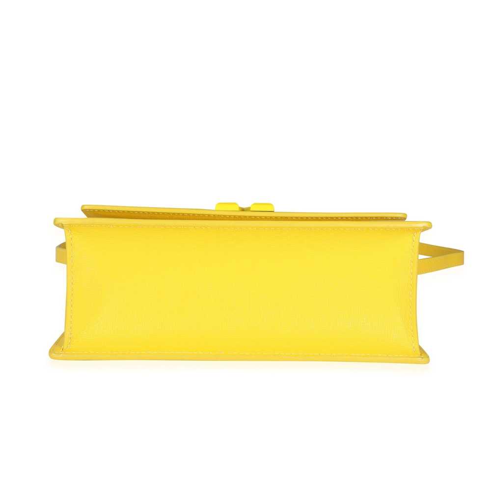 Tiffany & Co. Off-White Yellow Saffiano Leather J… - image 5