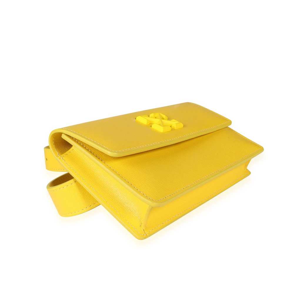 Tiffany & Co. Off-White Yellow Saffiano Leather J… - image 6