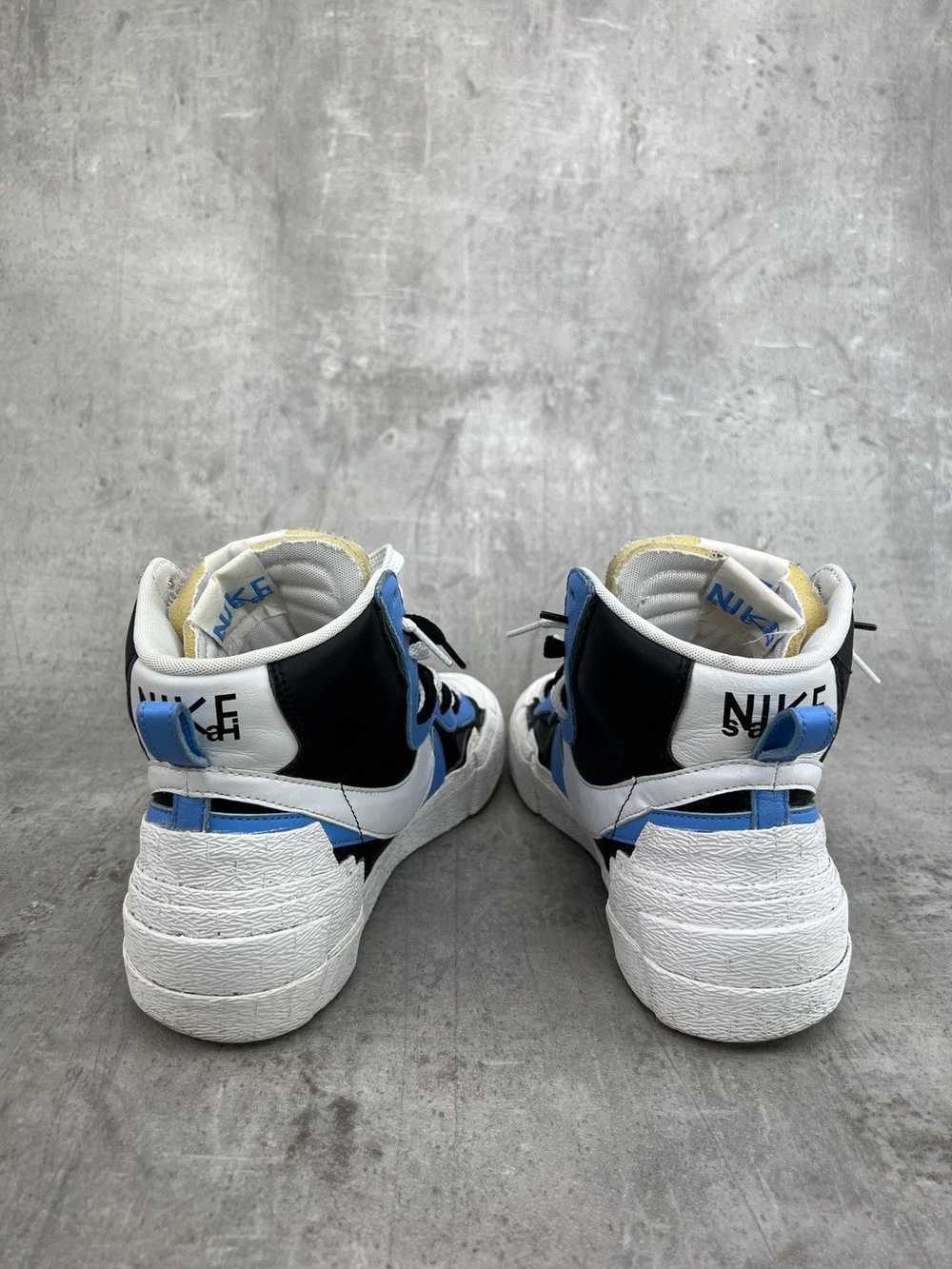 Nike × Sacai NIKE x SACAI Blazer Mid White Black … - image 9