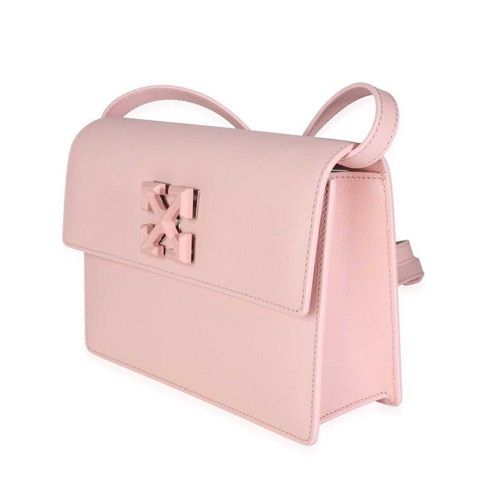 Tiffany & Co. Off-White Pink Saffiano Leather Jit… - image 2