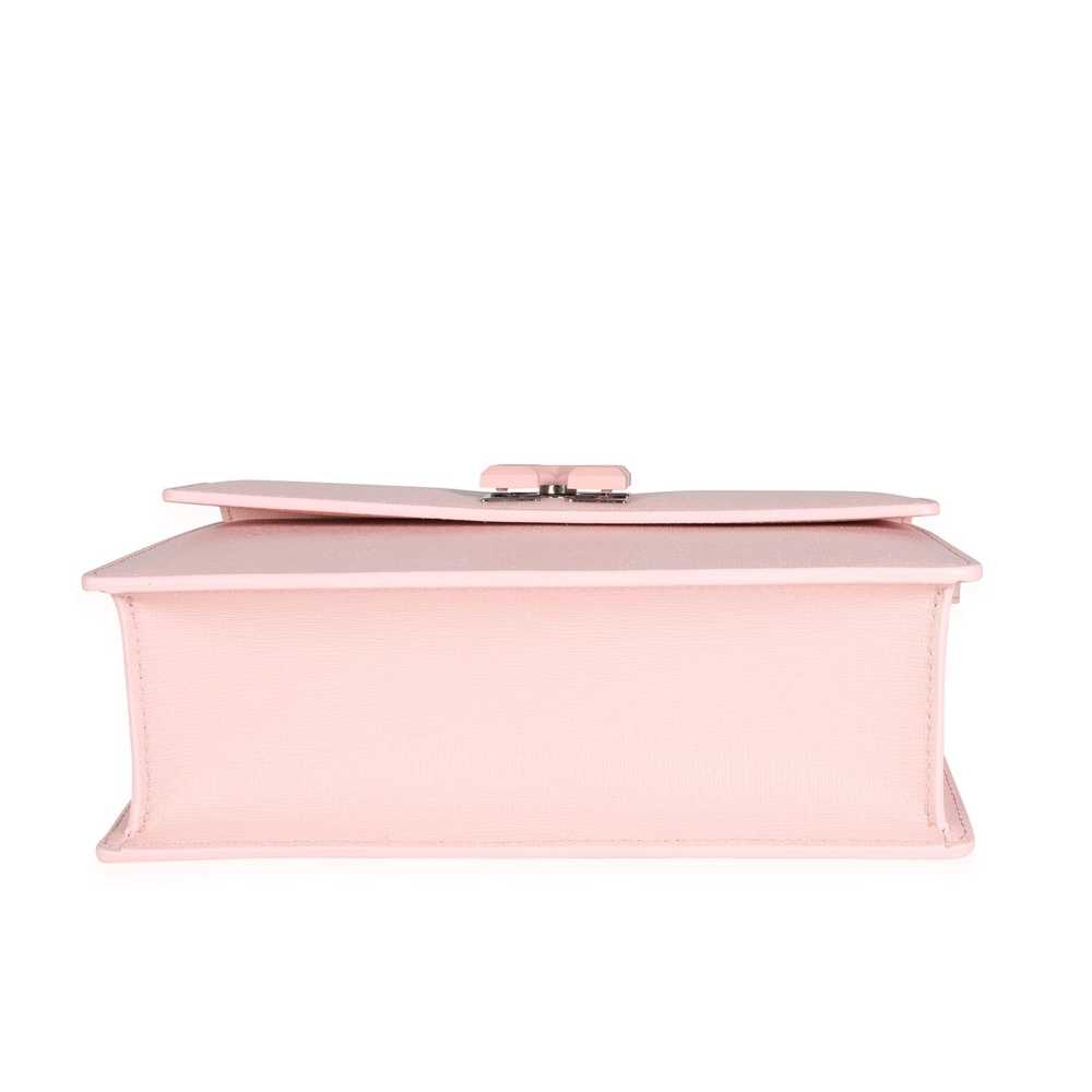 Tiffany & Co. Off-White Pink Saffiano Leather Jit… - image 4