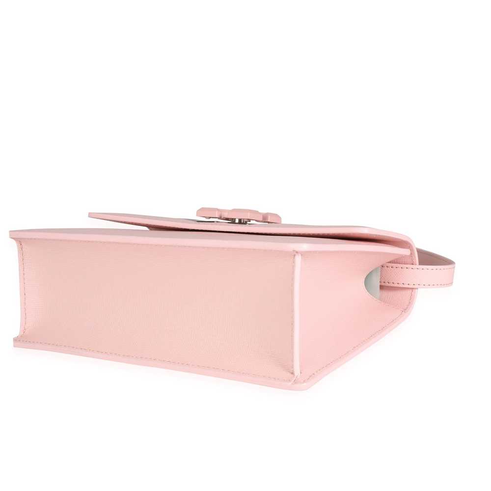 Tiffany & Co. Off-White Pink Saffiano Leather Jit… - image 5