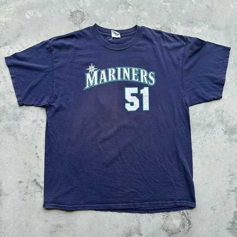 Majestic Vintage 2000s MLB Seattle Mariners Ichir… - image 1